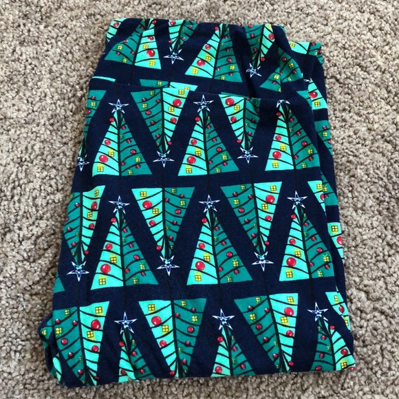 LuLaRoe Pants - LuLaRoe Christmas Tree Leggings